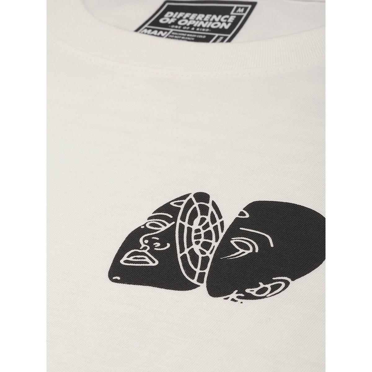 تيشيرت فضفاض مطبع بطبعة جرافيك ديفيرنس أوف أوبينيون × ستايلي-men-clothing-tshirtsandpolos-tshirts-image-2