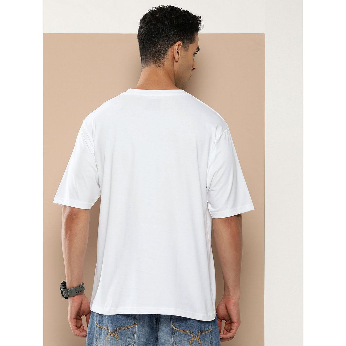 تيشيرت فضفاض باكتاف منخفضة وطبعة جرافيك ديفيرنس أوف أوبينيون × ستايلي-men-clothing-tshirtsandpolos-tshirts-image-3