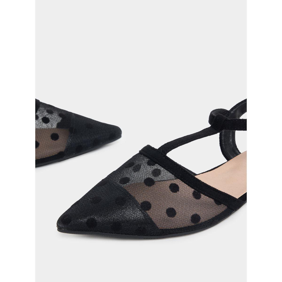 Styli Ankle Strap Flocked Flat Shoes-women-shoes-loafersandmoccasins-image-3