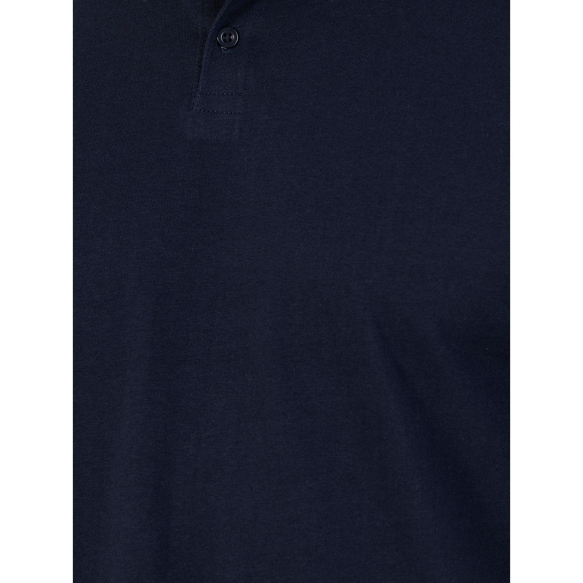 تيشيرت بولو بقطن جيرسيه وياقة ماندارين-men-clothing-tshirtsandpolos-polos-image-3