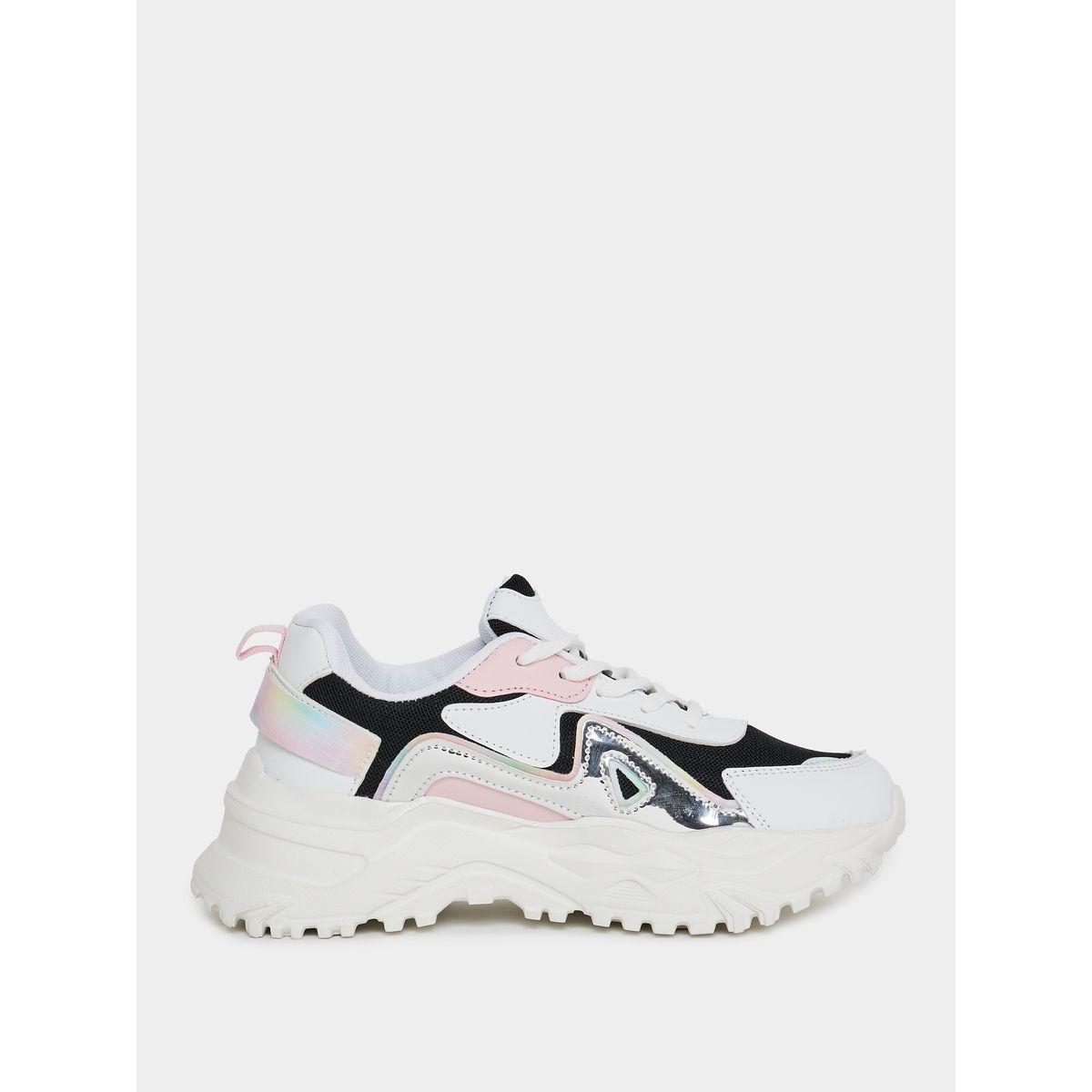 Styli Color Block Chunky Sneakers-women-shoes-sneakers-image-3
