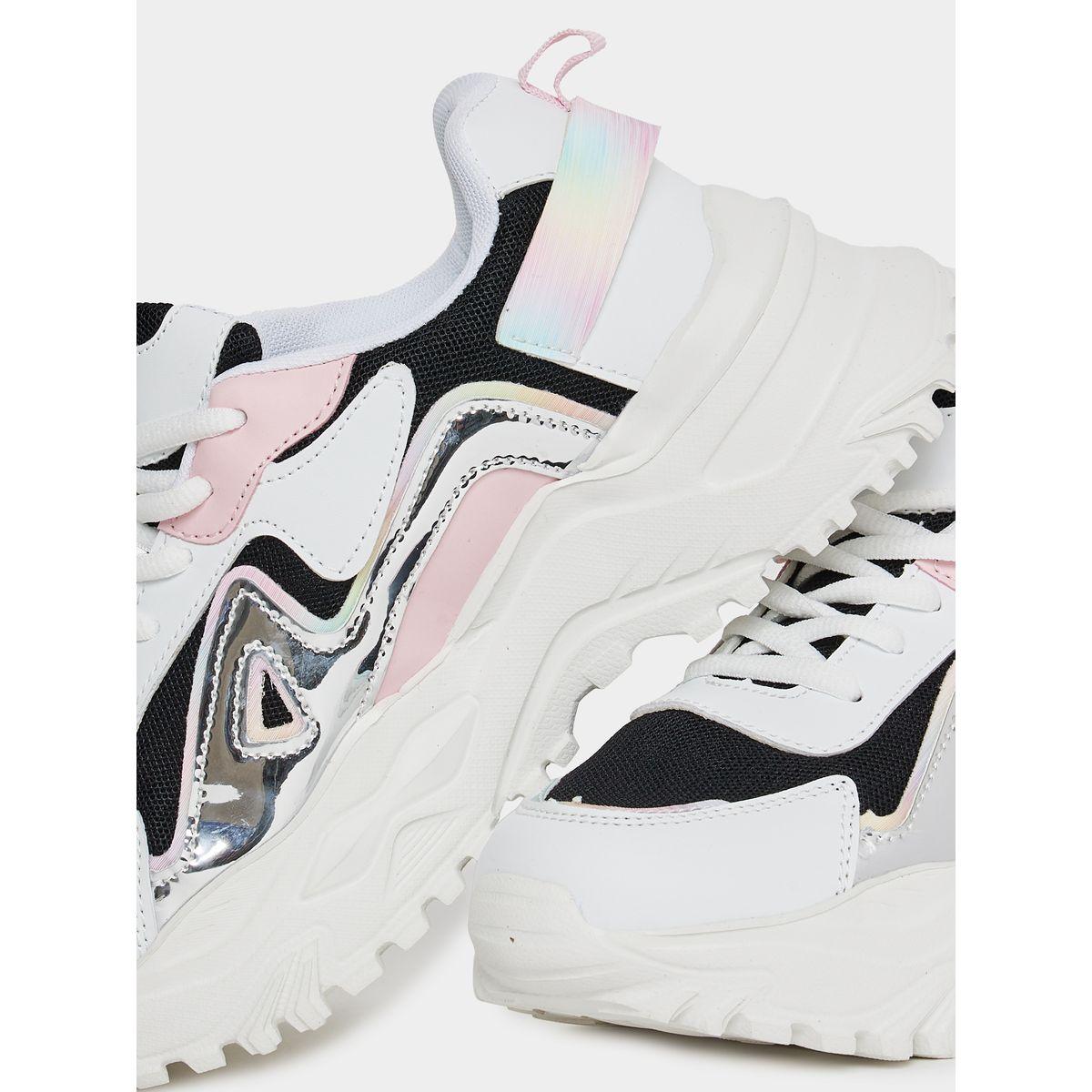 Styli Color Block Chunky Sneakers-women-shoes-sneakers-image-5