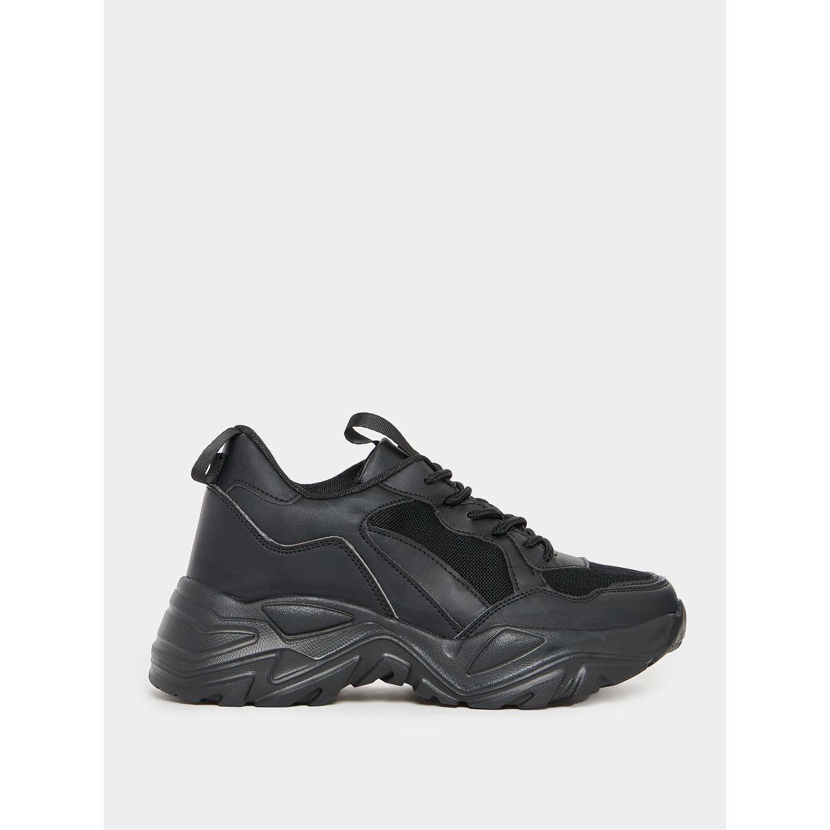 حذاء سنيكرز بنعل شانكي ورباط غلق-women-shoes-sneakers-image-1
