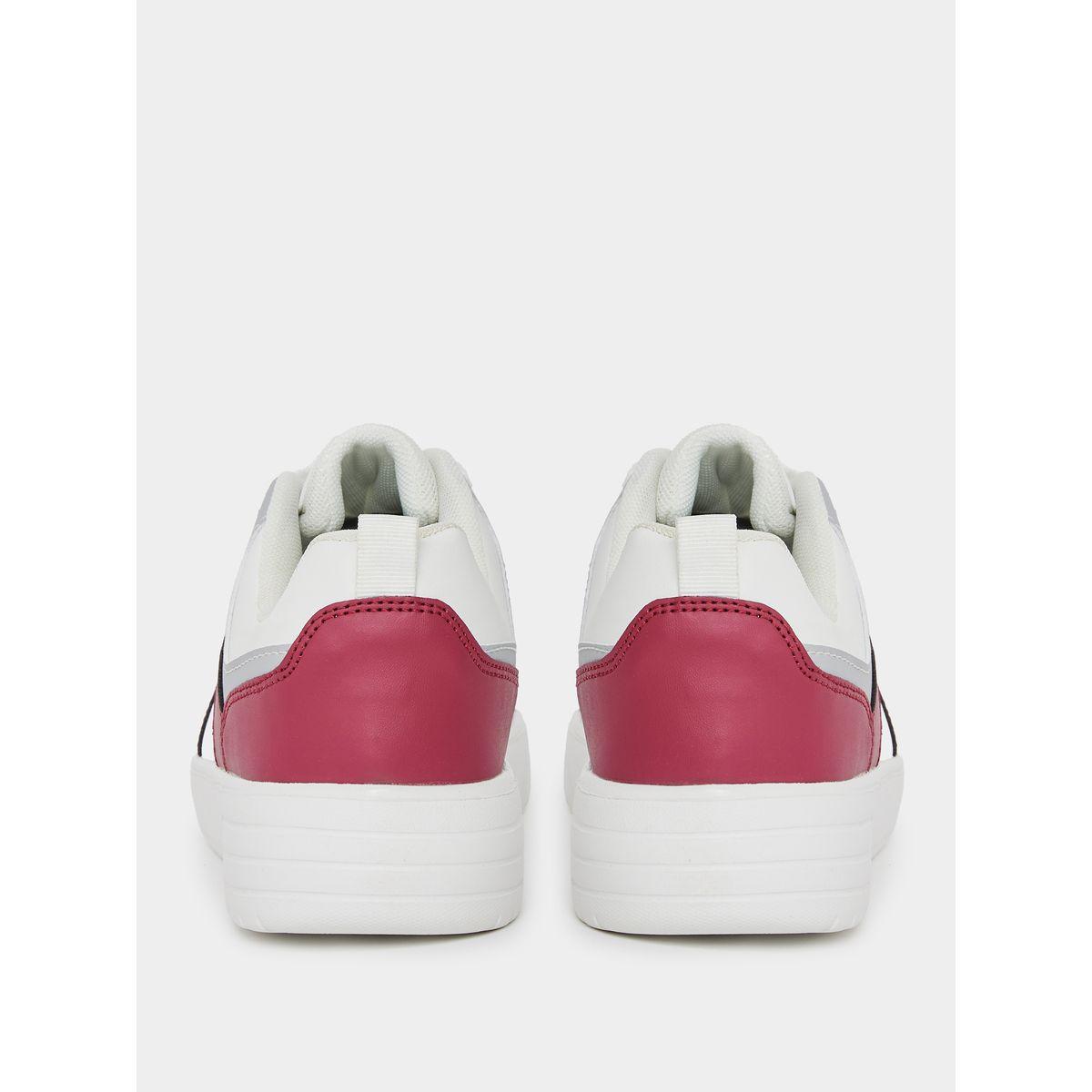 Styli Color Block Lace Up Sneakers-women-shoes-sneakers-image-4