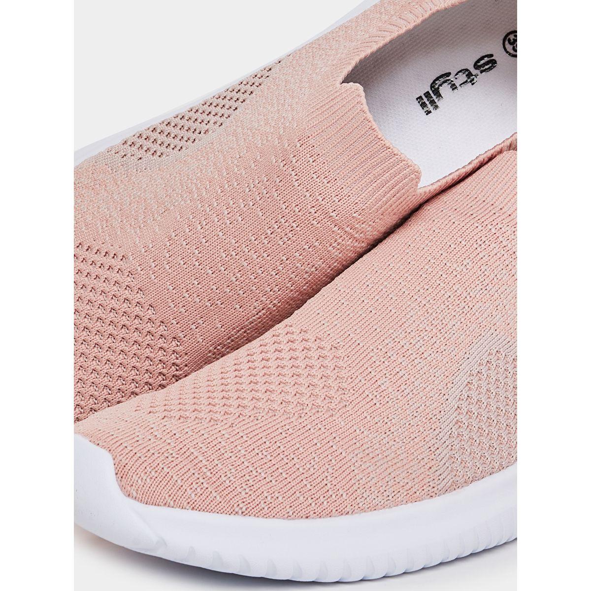 حذاء كاجوال سهل الارتداء بتفاصيل شبكية-women-shoes-loafersandmoccasins-image-5