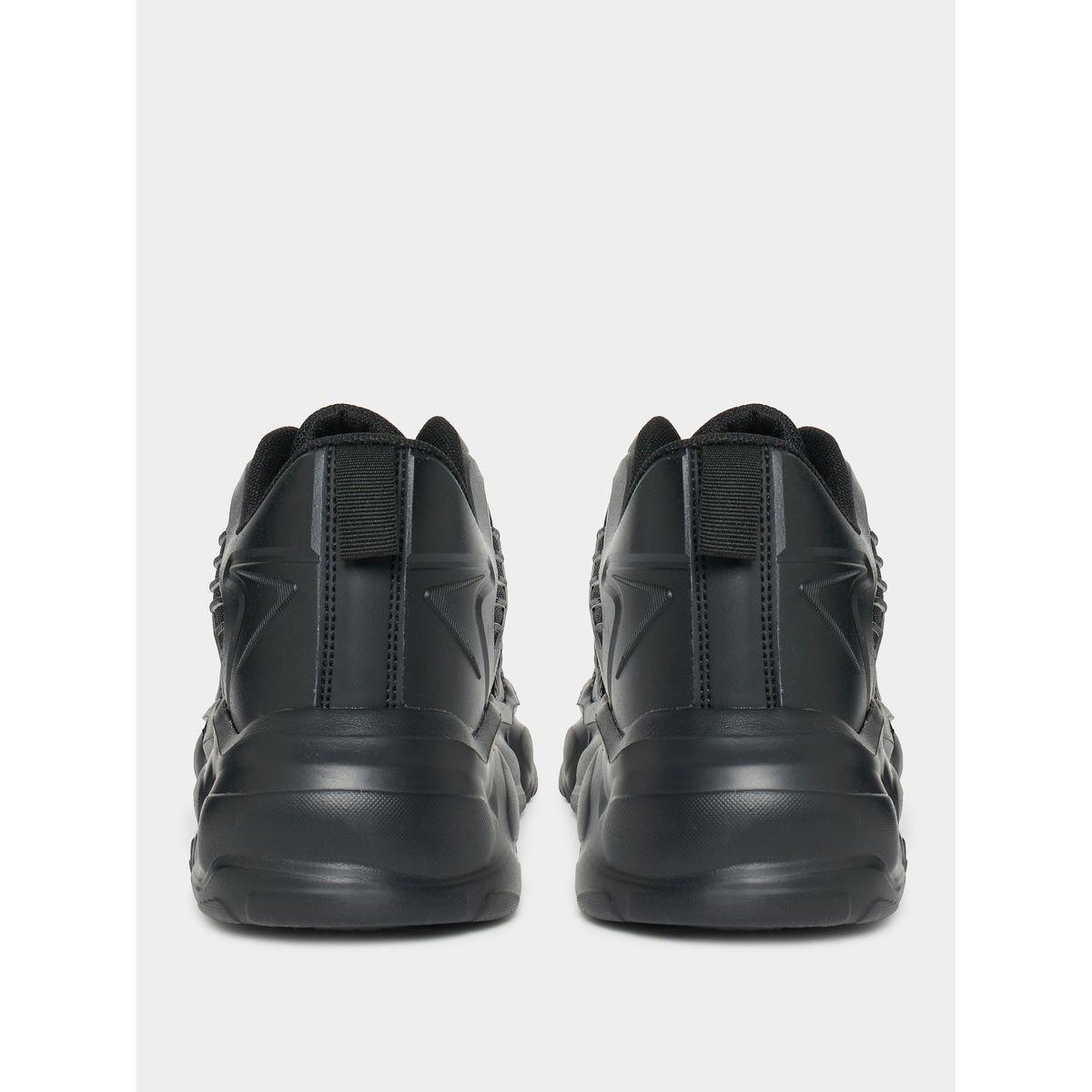 Styli Chunky Textured Lace-Up Sneakers-women-shoes-sneakers-image-5