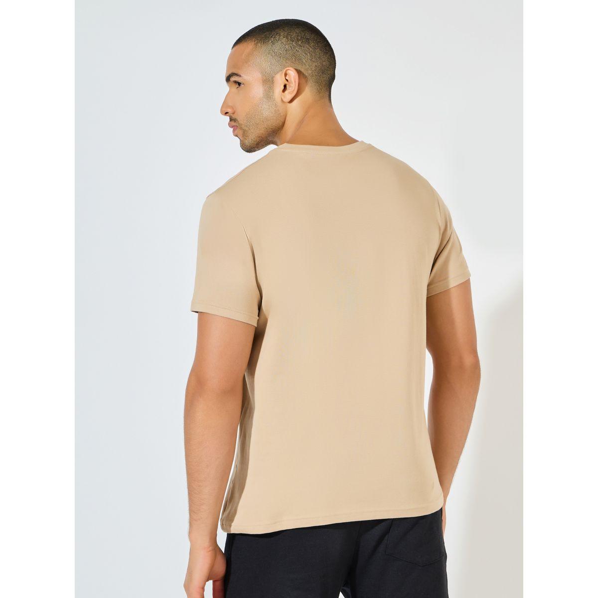 Styli Crew Neck Regular Fit T-Shirt with Silicon Badge-men-clothing-tshirtsandpolos-tshirts-image-5