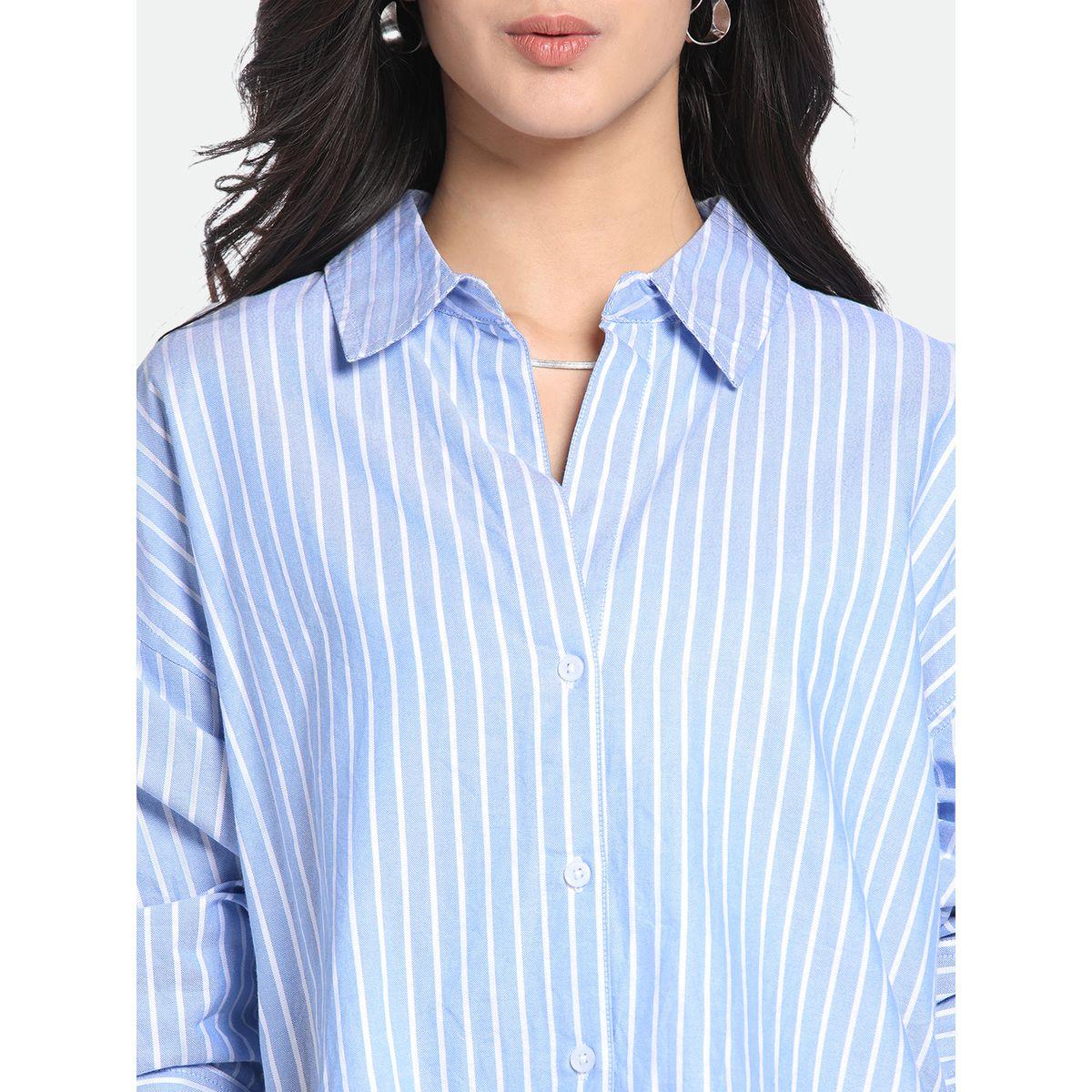 Dennis Lingo X Styli  Striped Oversized Longline Shirt-women-clothing-shirtsandblouses-shirts-image-4