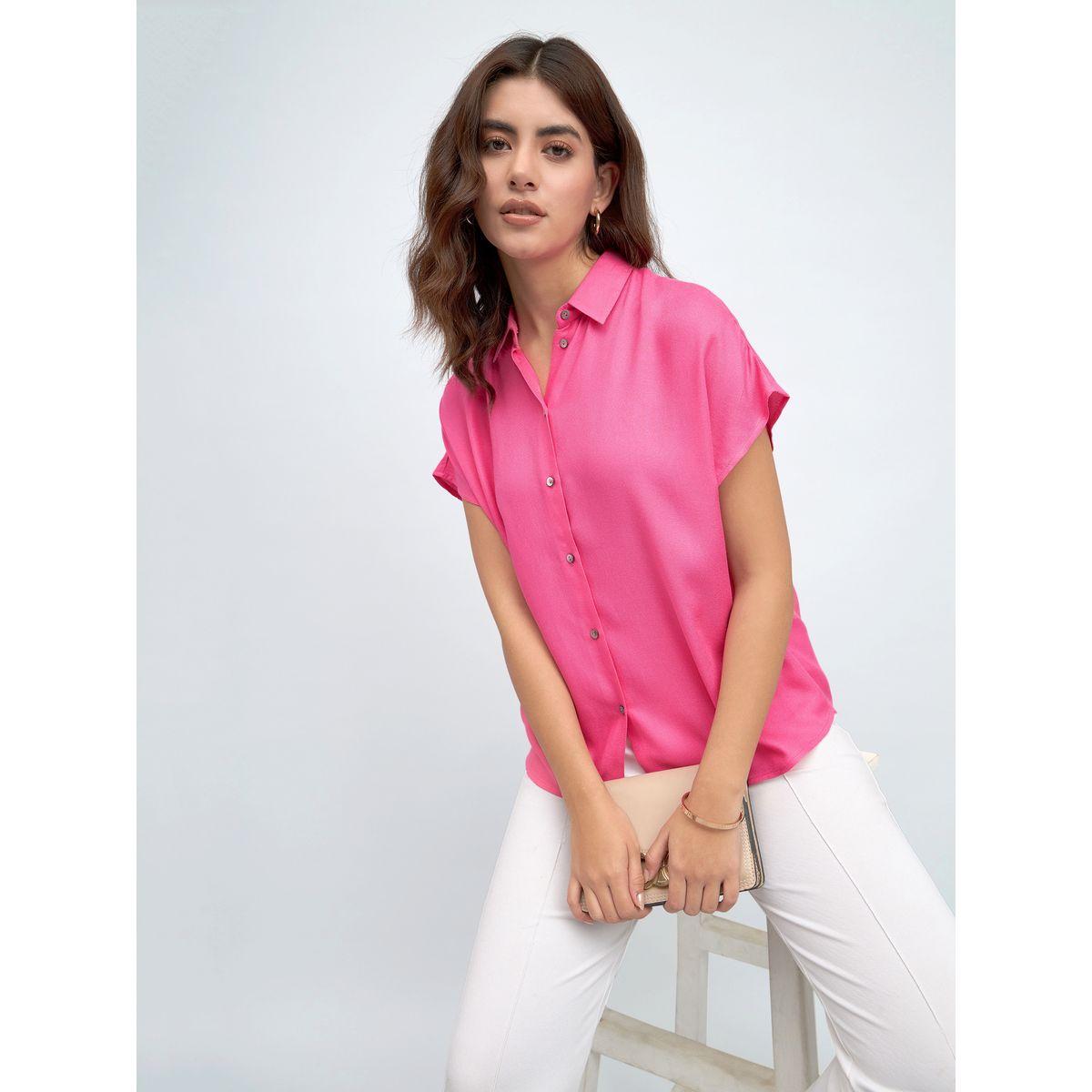 Dennis Lingo X Styli  Relaxed Fit Casual Shirt with Buttons-women-clothing-shirtsandblouses-shirts-image-1