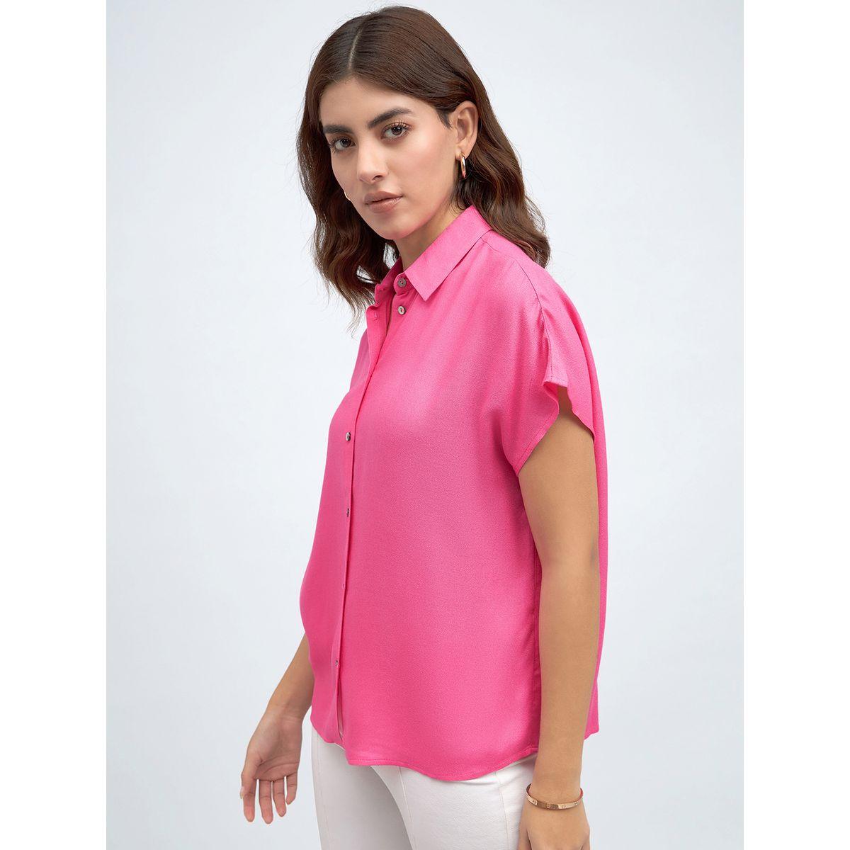Dennis Lingo X Styli  Relaxed Fit Casual Shirt with Buttons-women-clothing-shirtsandblouses-shirts-image-2
