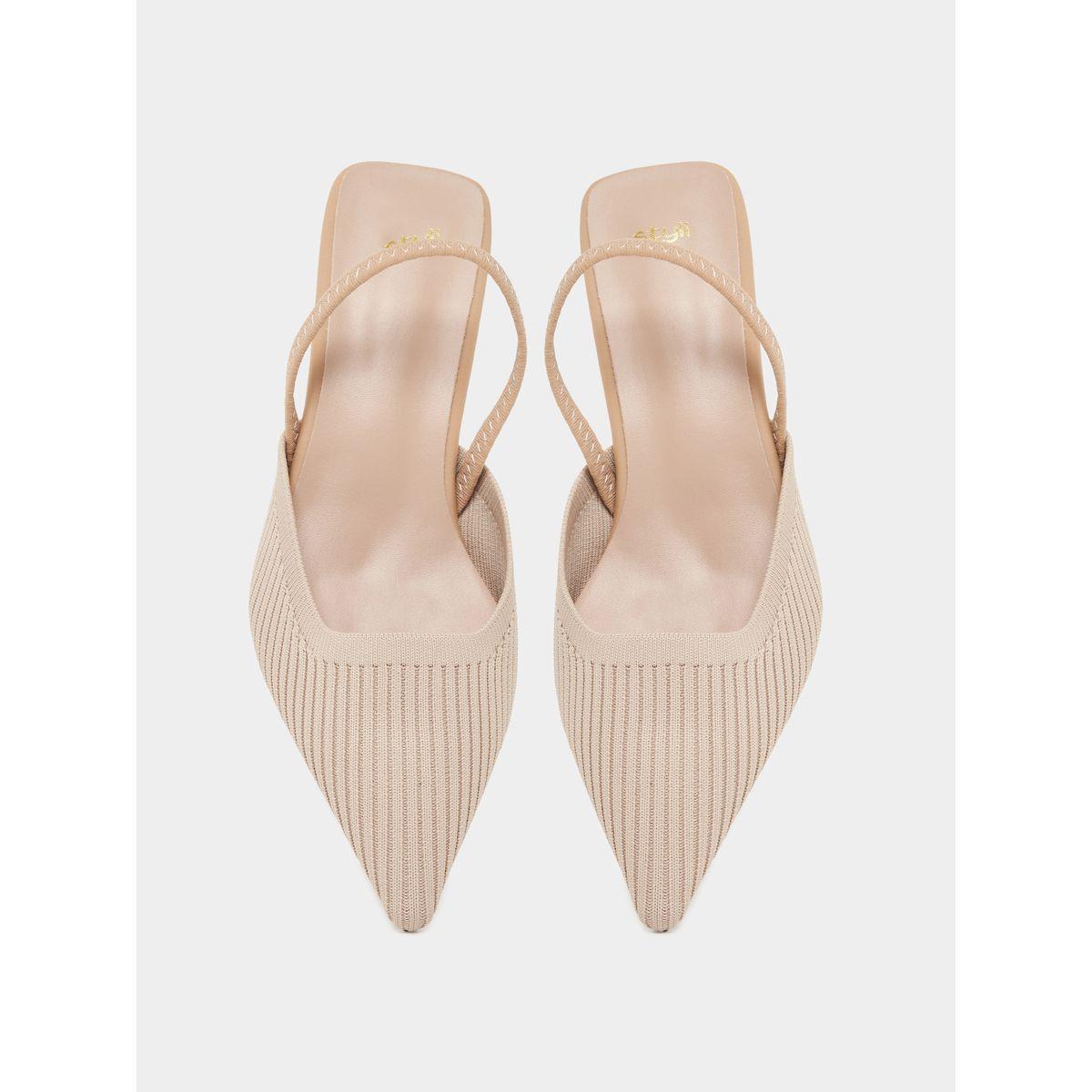 Styli Pointed Toe Slingback Shoes-women-shoes-heels-image-5