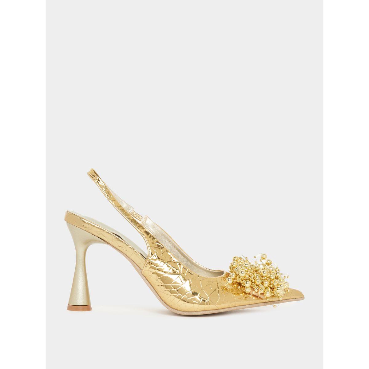 حذاء بامب مزين بالخرز وسير خلفي-women-shoes-heels-image-5