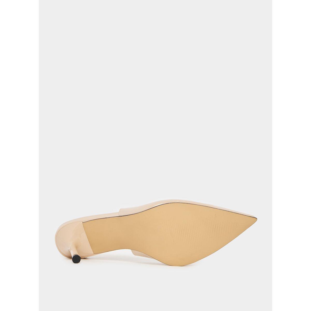 Styli Embellished Slingback Pointed Toe Pumps-women-shoes-heels-image-6