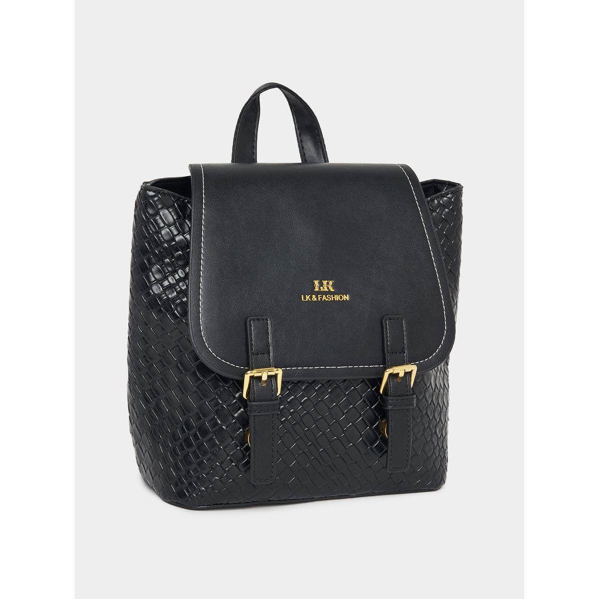 Styli Flap Over Backpack with Buckle Detail-women-bagsandwallets-backpacks-image-1