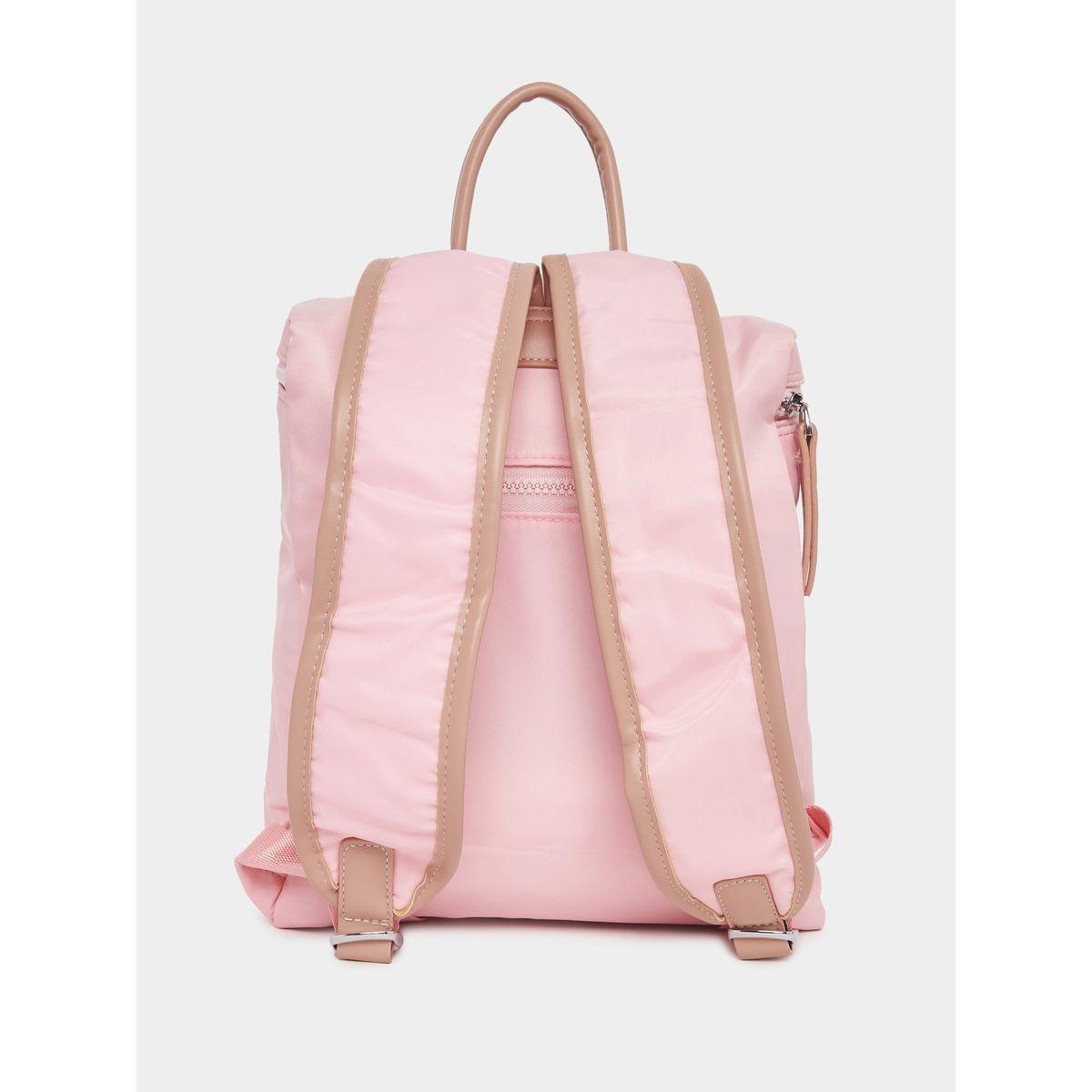 Styli Contrast Flap Backpack-women-bagsandwallets-backpacks-image-2