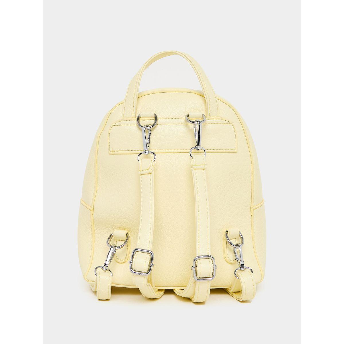 Styli Textured Backpack with Zip Closure-women-bagsandwallets-backpacks-image-2