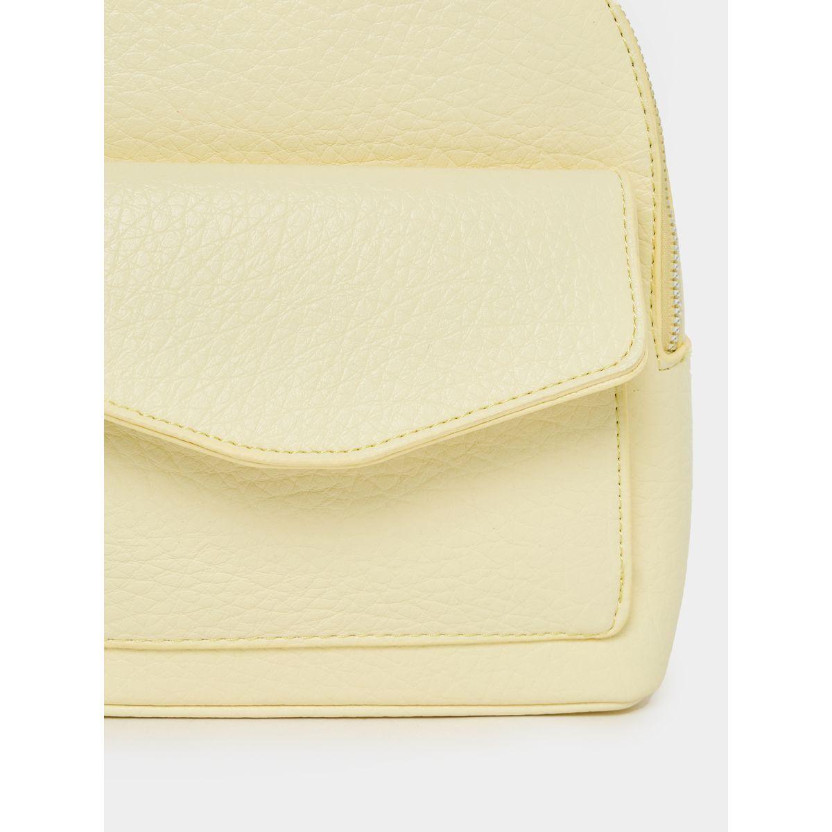 Styli Textured Backpack with Zip Closure-women-bagsandwallets-backpacks-image-3