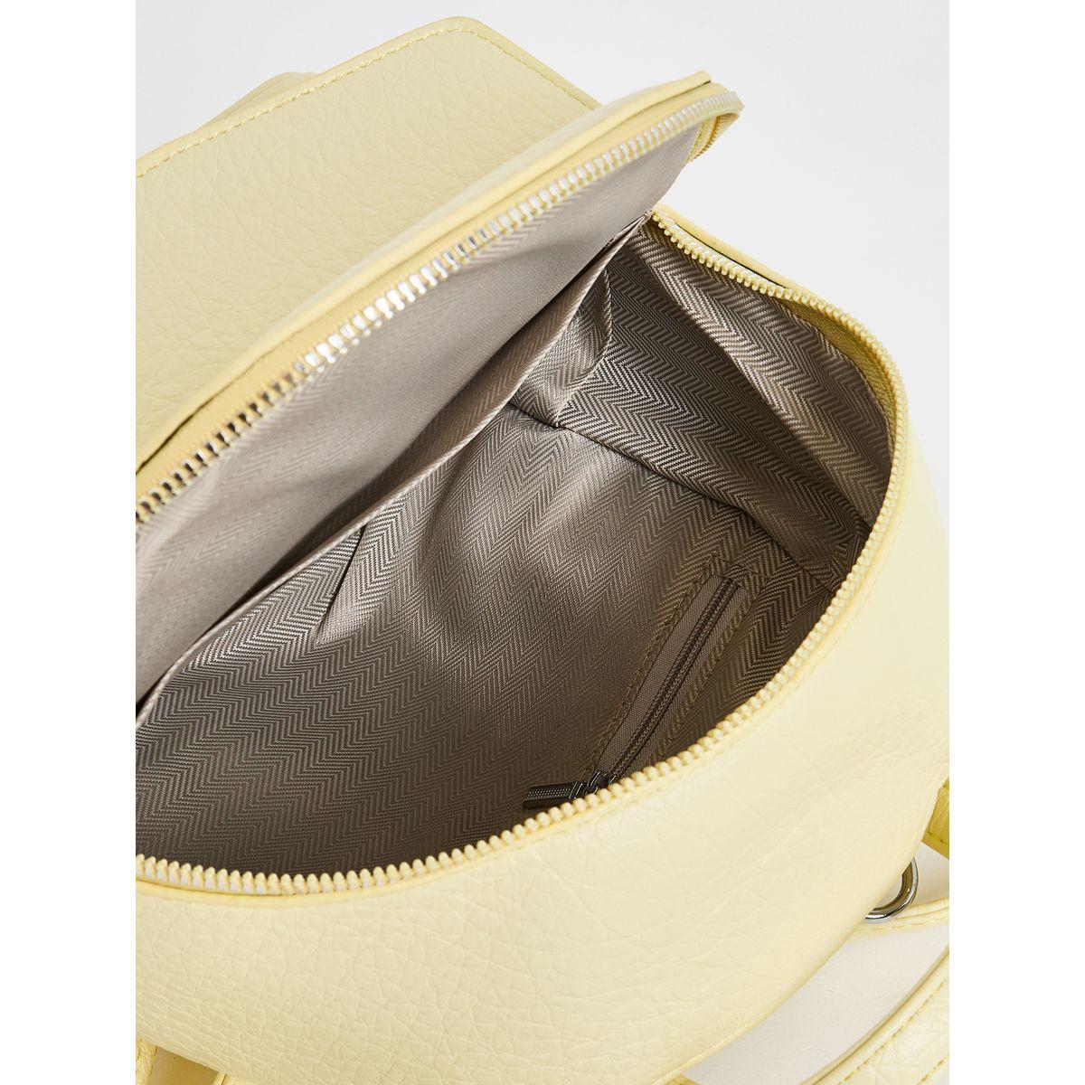 Styli Textured Backpack with Zip Closure-women-bagsandwallets-backpacks-image-4