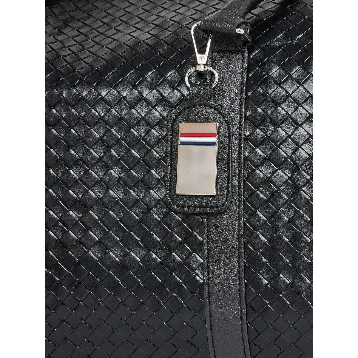 Styli Textured Gym Bag with Zip Closure-travel-luggagesandbags-luggage-image-4
