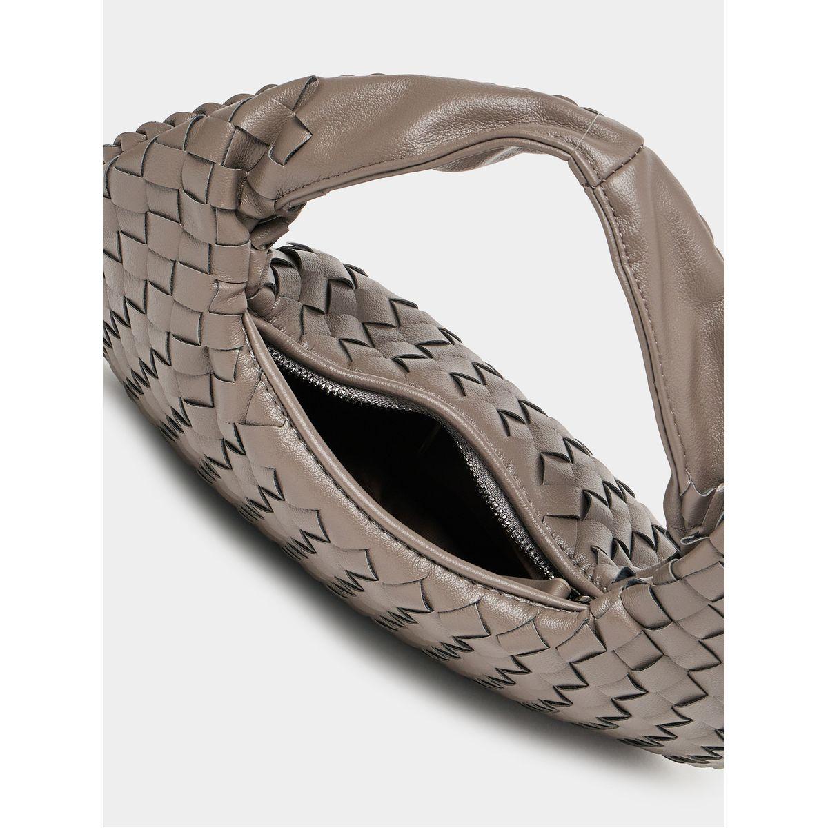Styli Weave Design Handbag with Zip Closure-women-bagsandwallets-handbags-image-5