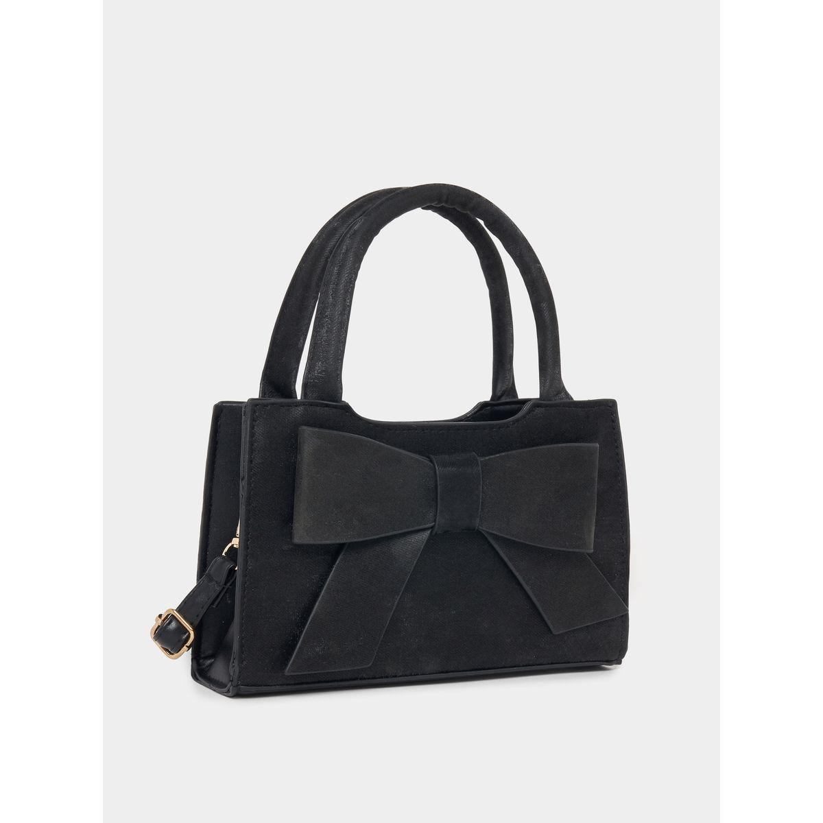 شنطة يد صغيرة بحلية ريبون-women-bagsandwallets-handbags-image-1