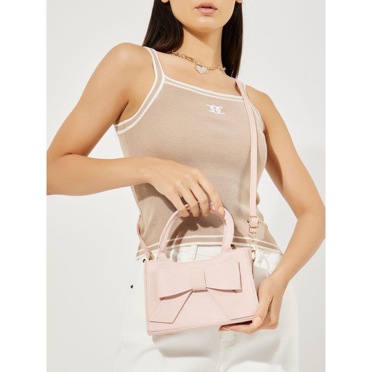 Styli Ribbon Accent Mini Handbag-women-bagsandwallets-handbags-image-2