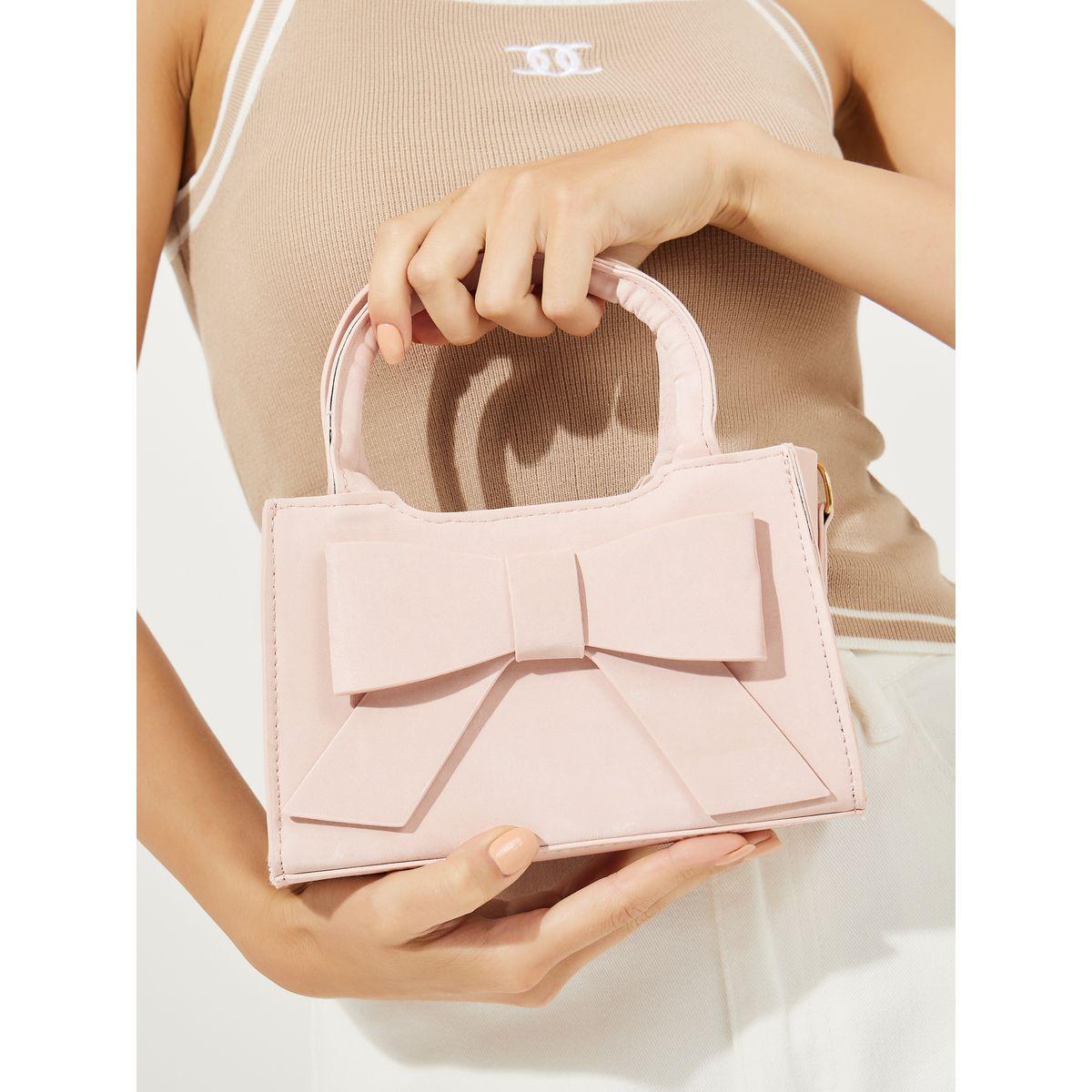 شنطة يد صغيرة مزينة بحلية ريبون-women-bagsandwallets-handbags-image-5