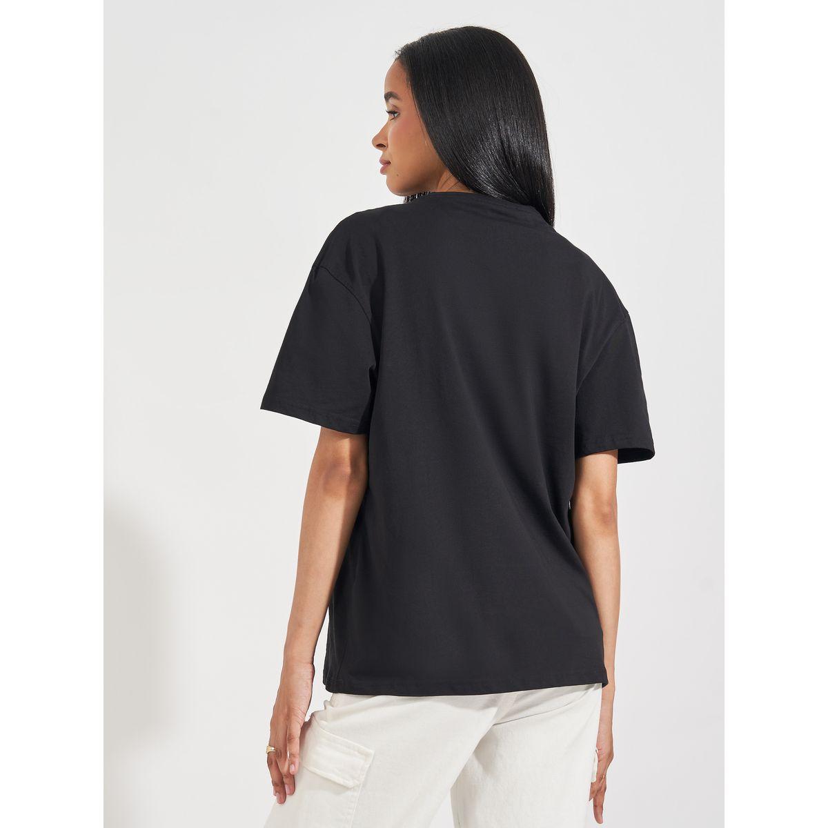 Styli Oversized Bow Graphic Print T-Shirt-women-clothing-tshirts-image-4