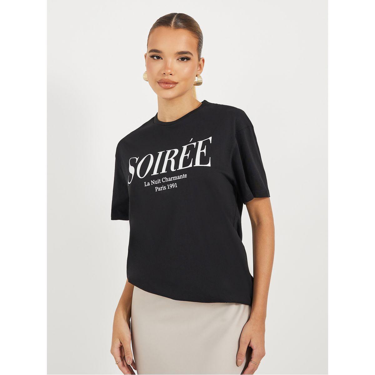 Styli Oversized Slogan Print Round Neck T-Shirt-women-clothing-tshirts-image-1