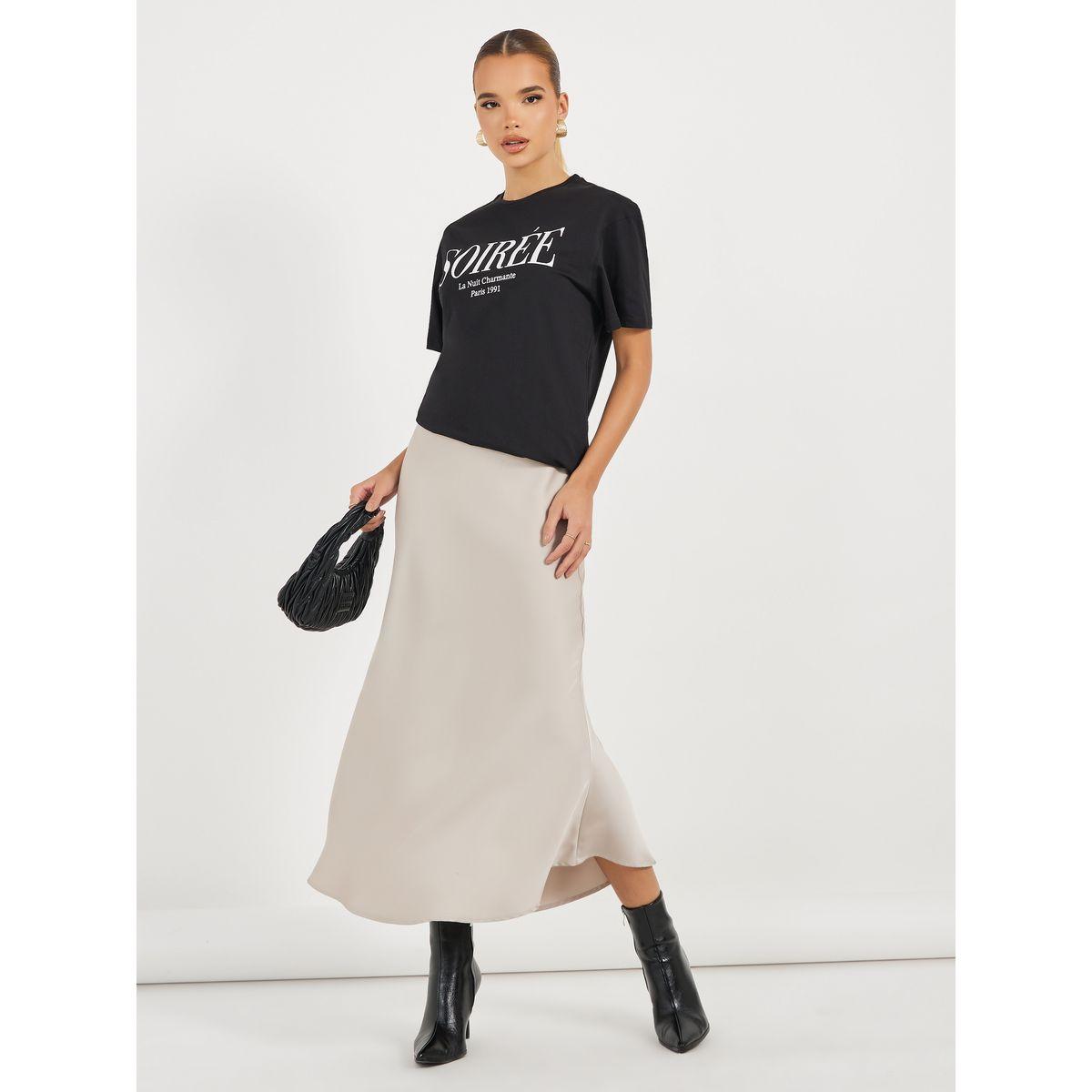 Styli Oversized Slogan Print Round Neck T-Shirt-women-clothing-tshirts-image-2