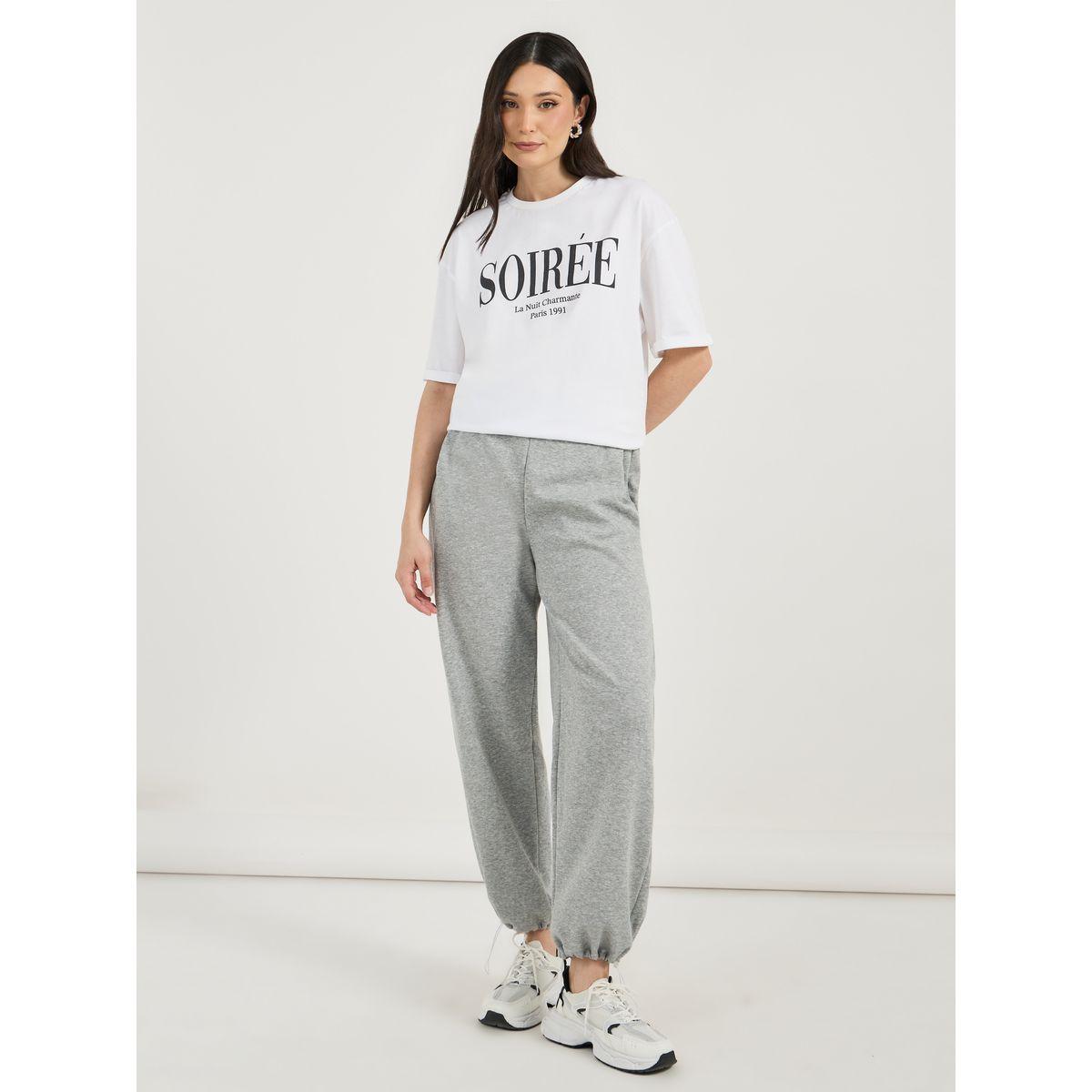 Styli Oversized Slogan Print Round Neck T-Shirt-women-clothing-tshirts-image-2