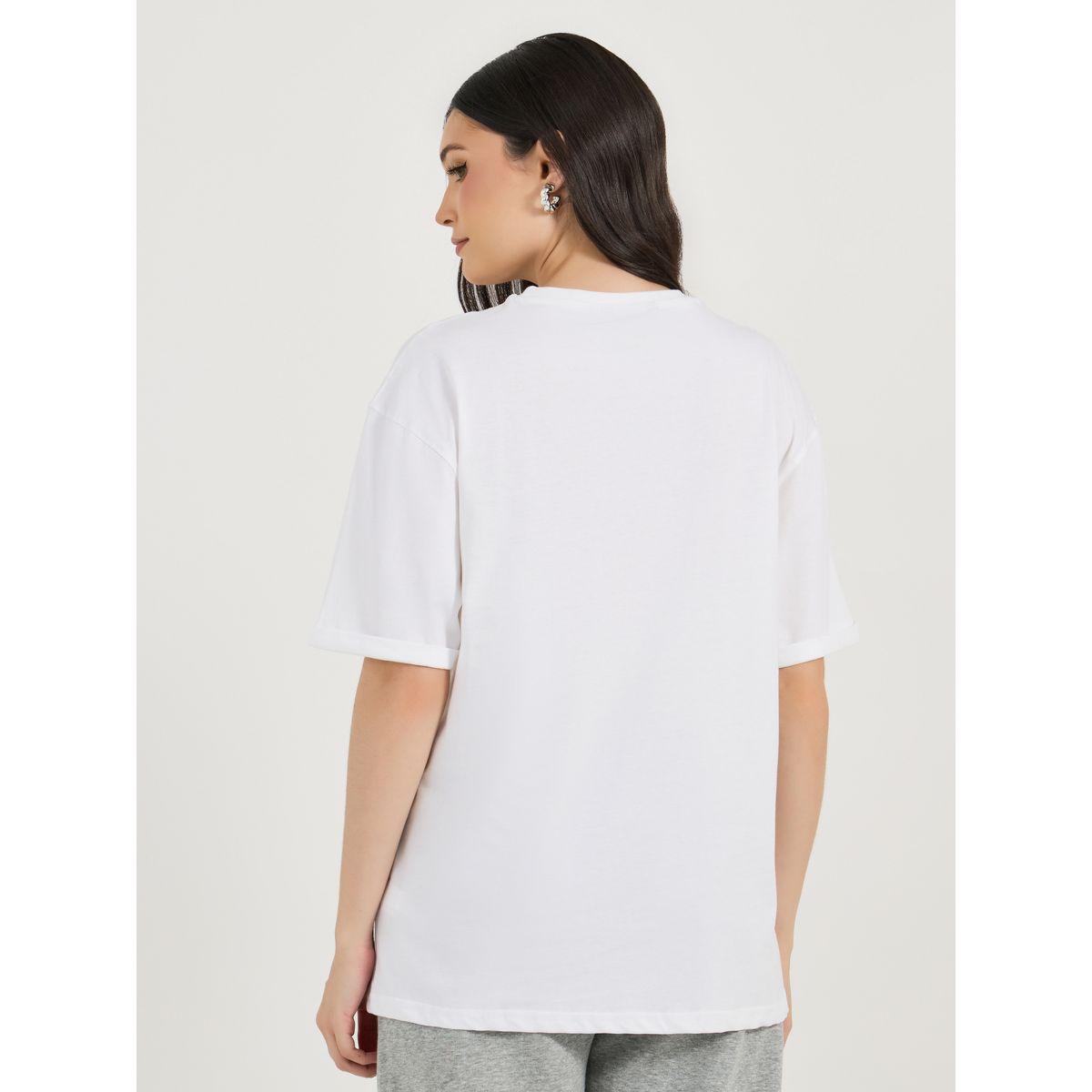 Styli Oversized Slogan Print Round Neck T-Shirt-women-clothing-tshirts-image-5