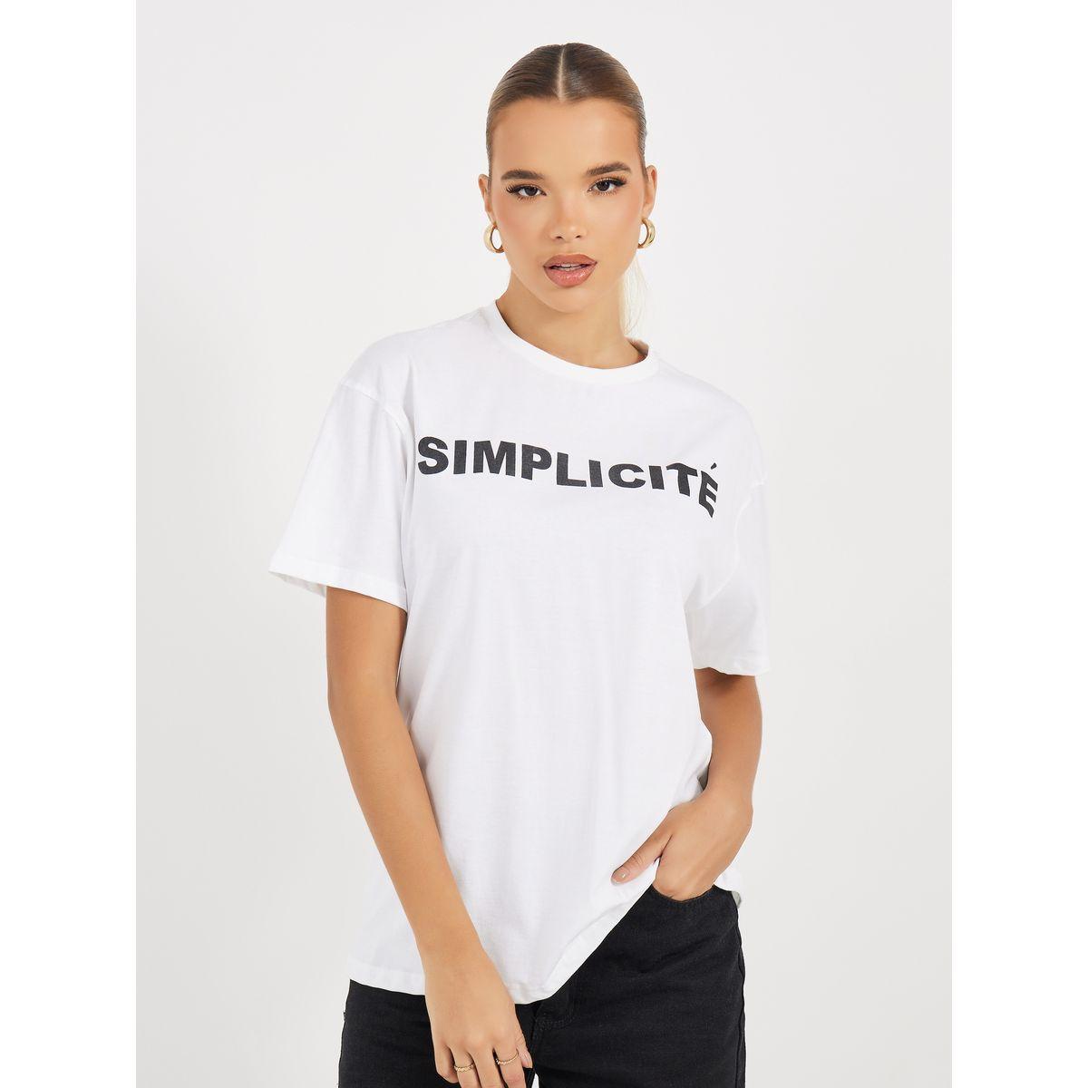 Styli Oversized Slogan Print Round Neck T-Shirt-women-clothing-tshirts-image-1