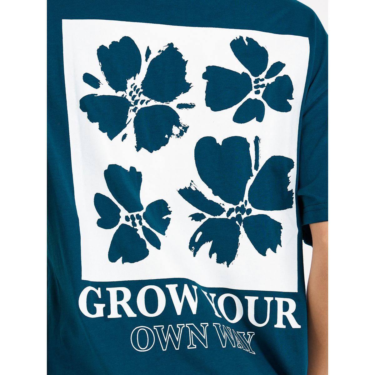 Styli Slogan Graphic Print Short Sleeve Oversized T-Shirt-women-clothing-tshirts-image-5