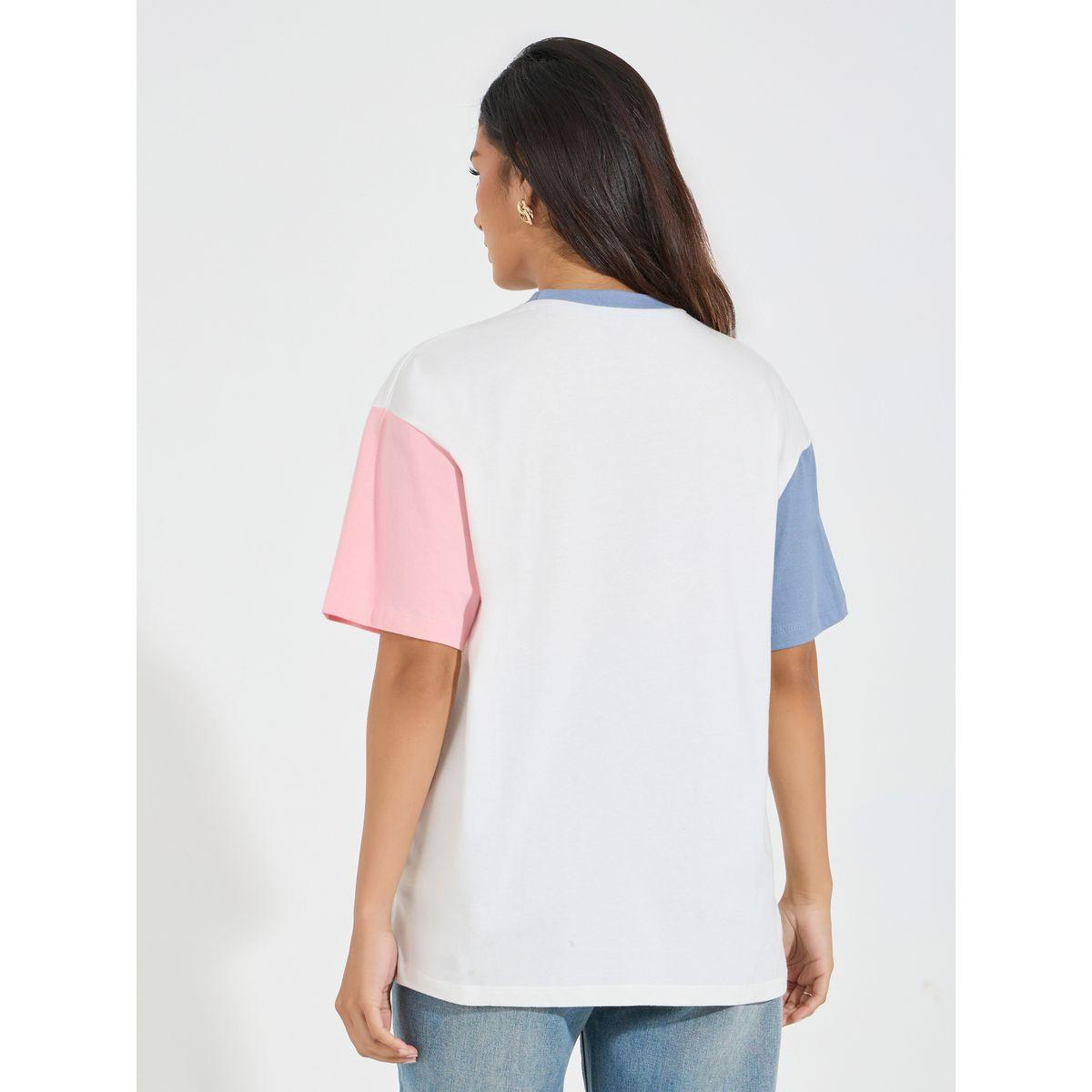Styli Elevate Oversized Color Block Longline T-Shirt-women-clothing-tshirts-image-4