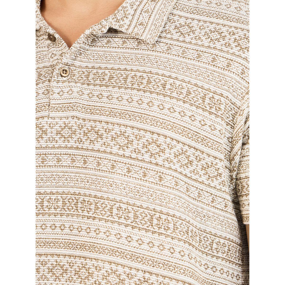 طقم منسق من شورت وتيشيرت بياقة بولو وقصة مريحة-men-clothing-coordsets-image-3