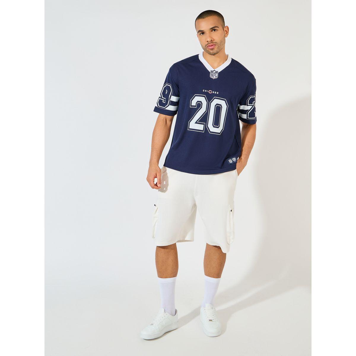 Styli NFL Chicago Bears Mesh Oversized Jersey T-Shirt-men-clothing-tshirtsandpolos-tshirts-image-2