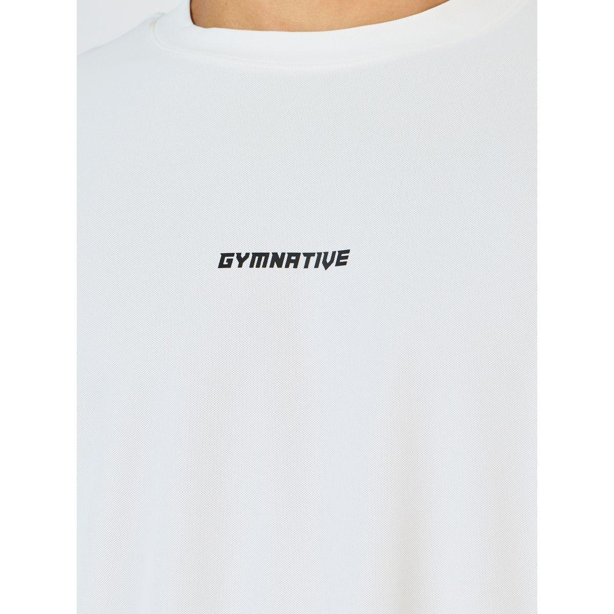 Styli Active Oversized Slogan Training T-Shirt with Pintuck Detail-men-clothing-sportswearandactivewear-tshirtsandpolos-image-3