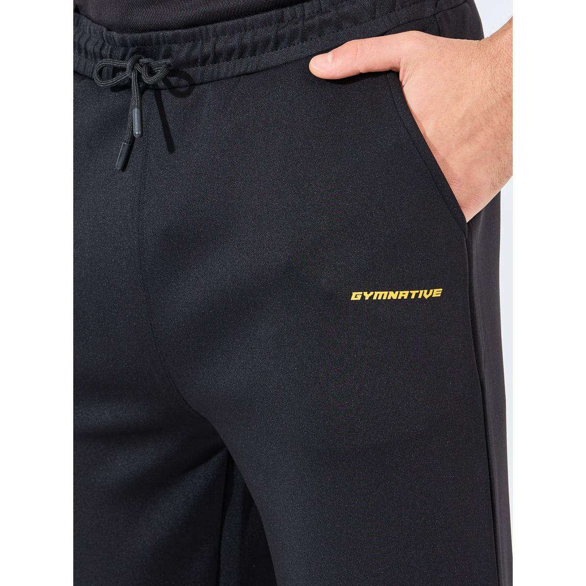 Styli Active Relaxed Fit Open Hem Scuba Pants With Bottom Snap Detail-men-clothing-sportswearandactivewear-bottoms-joggers-image-5