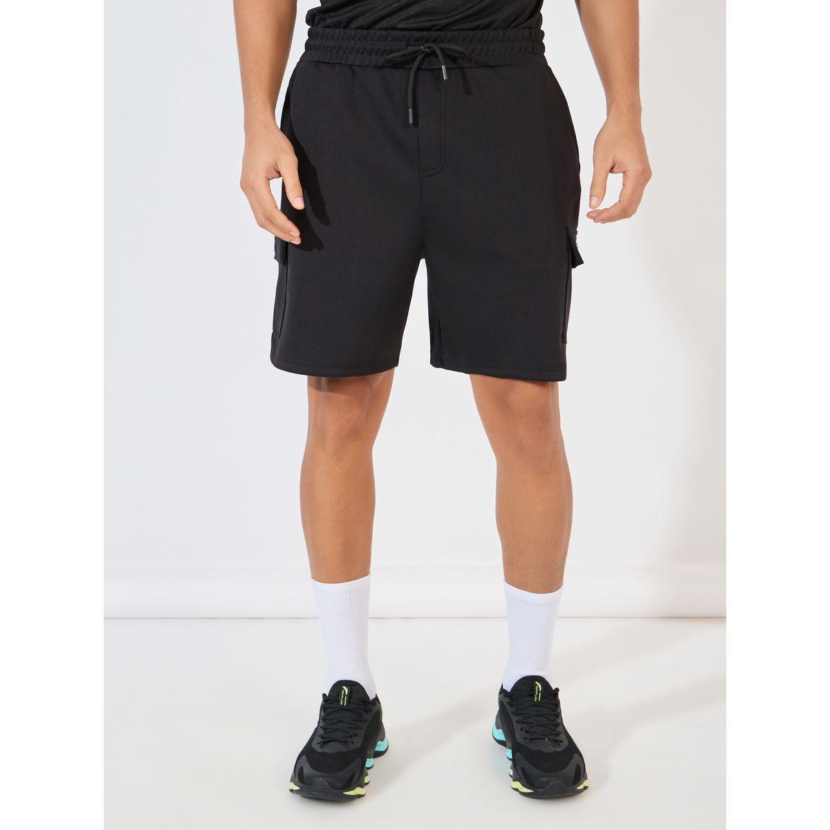 Styli Active Relaxed Fit Cargo Scuba Shorts-men-clothing-sportswearandactivewear-bottoms-image-1