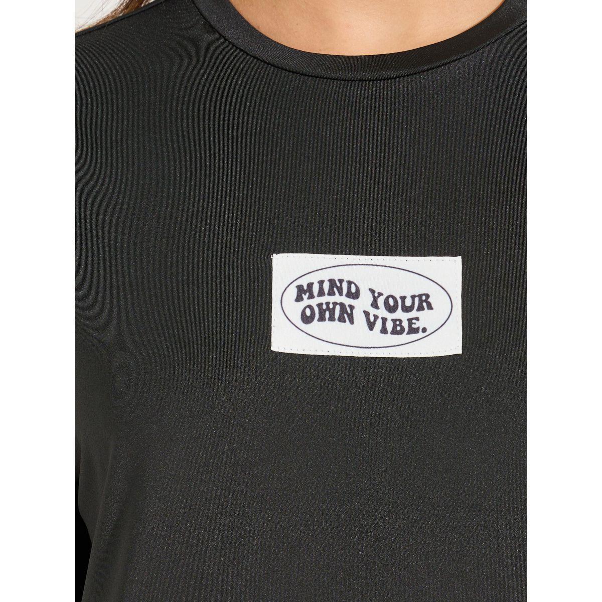 Styli Oversized Patch Label T-Shirt with Dropped Shoulder-women-clothing-tshirts-image-4