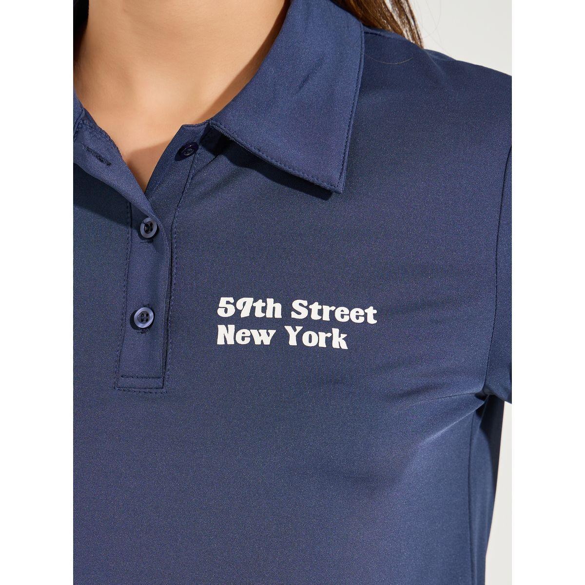 Styli Regular Fit Slogan Print Short Sleeve Polo T-Shirt-women-clothing-tshirts-image-4