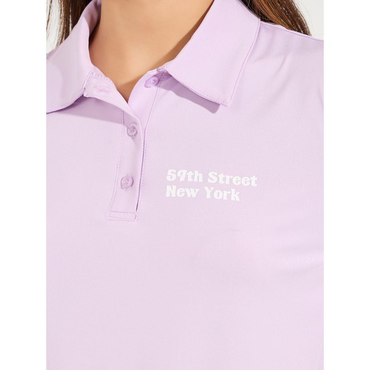 Styli Regular Fit Slogan Print Short Sleeve Polo T-Shirt-women-clothing-tshirts-image-4