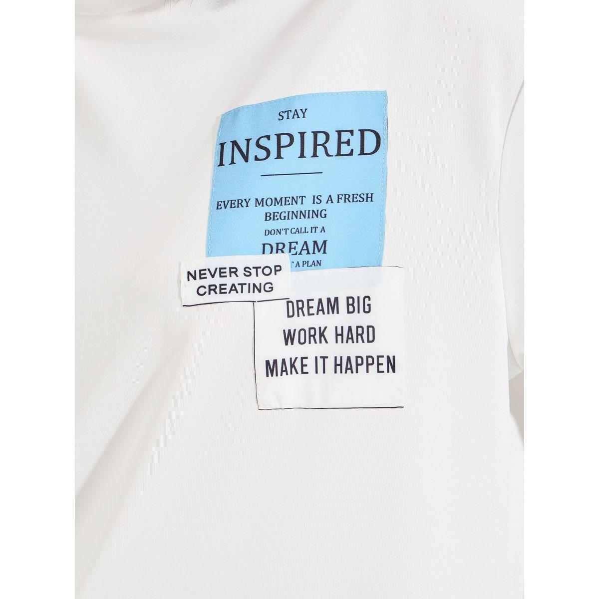 تيشيرت فضفاض مطبع بكتابة مع اكمام قصيرة-women-clothing-tshirts-image-4