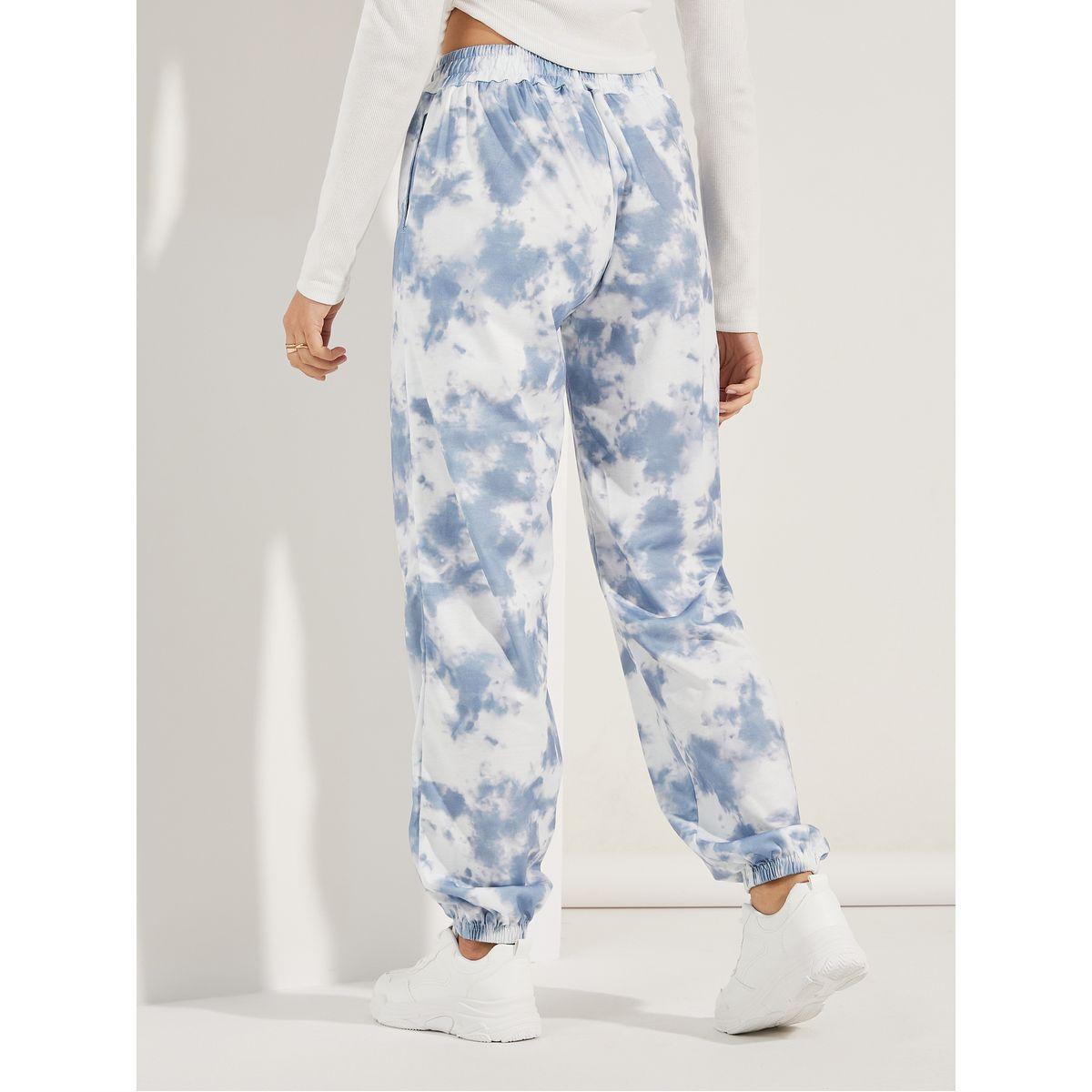 جوغر تاي داي مع حواف بأساور-women-clothing-bottoms-joggers-image-4