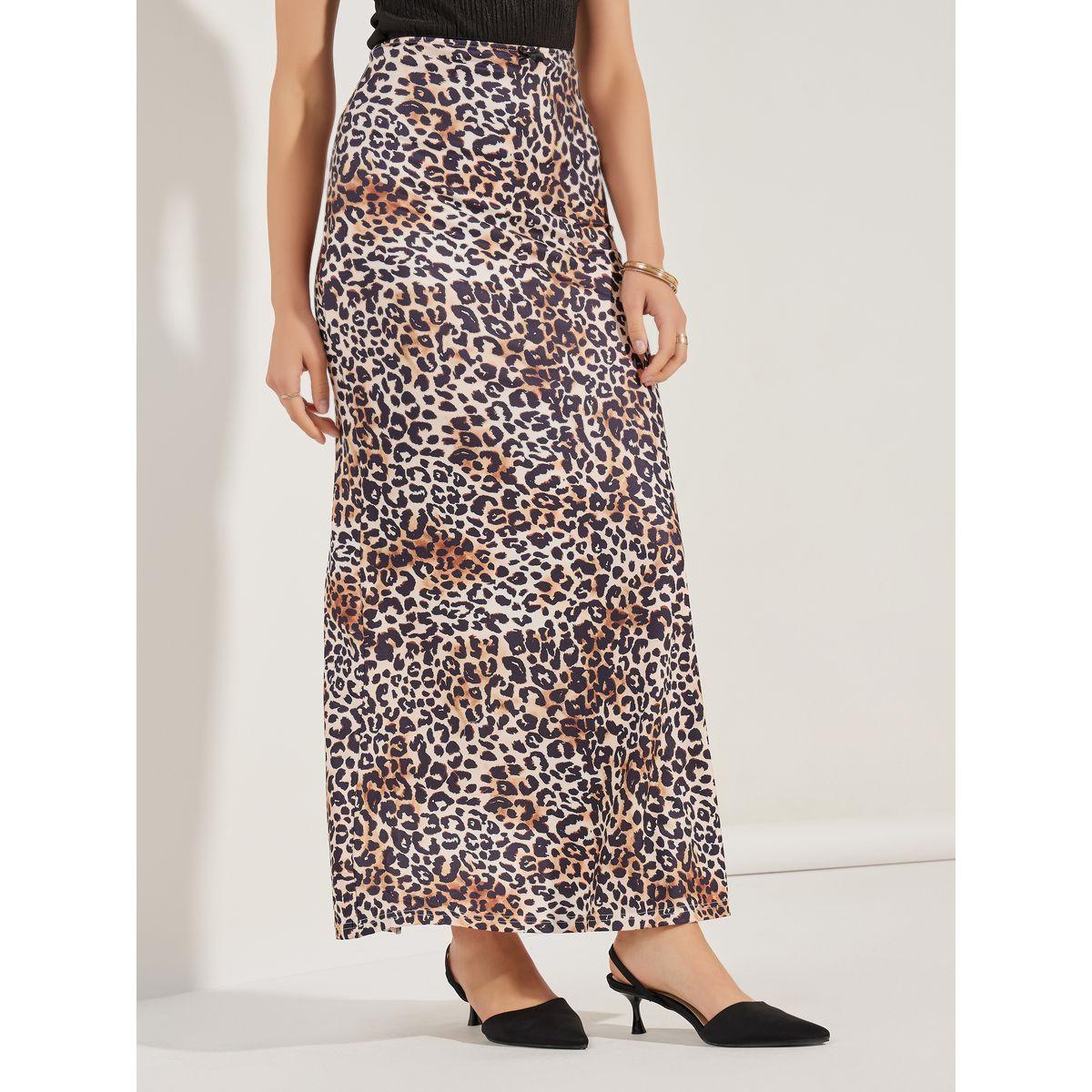 Styli Animal Print Straight Fit Maxi Skirt-women-clothing-bottoms-skirts-image-2