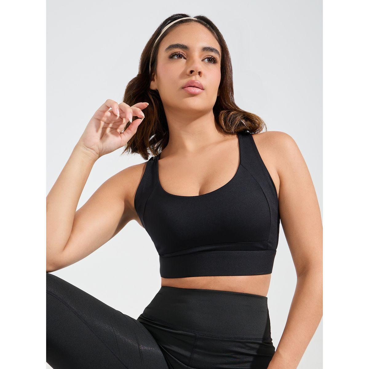 Styli Active Broad Underband Multi Strap Back High Support Sports Bra-women-clothing-sportswearandactivewear-sportsbras-image-1