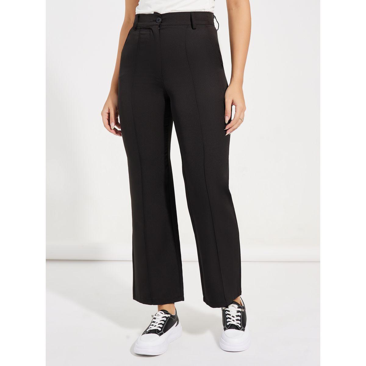 Styli Solid Lapel Collar Blazer & Trousers Co-Ords-women-clothing-coordsets-image-5