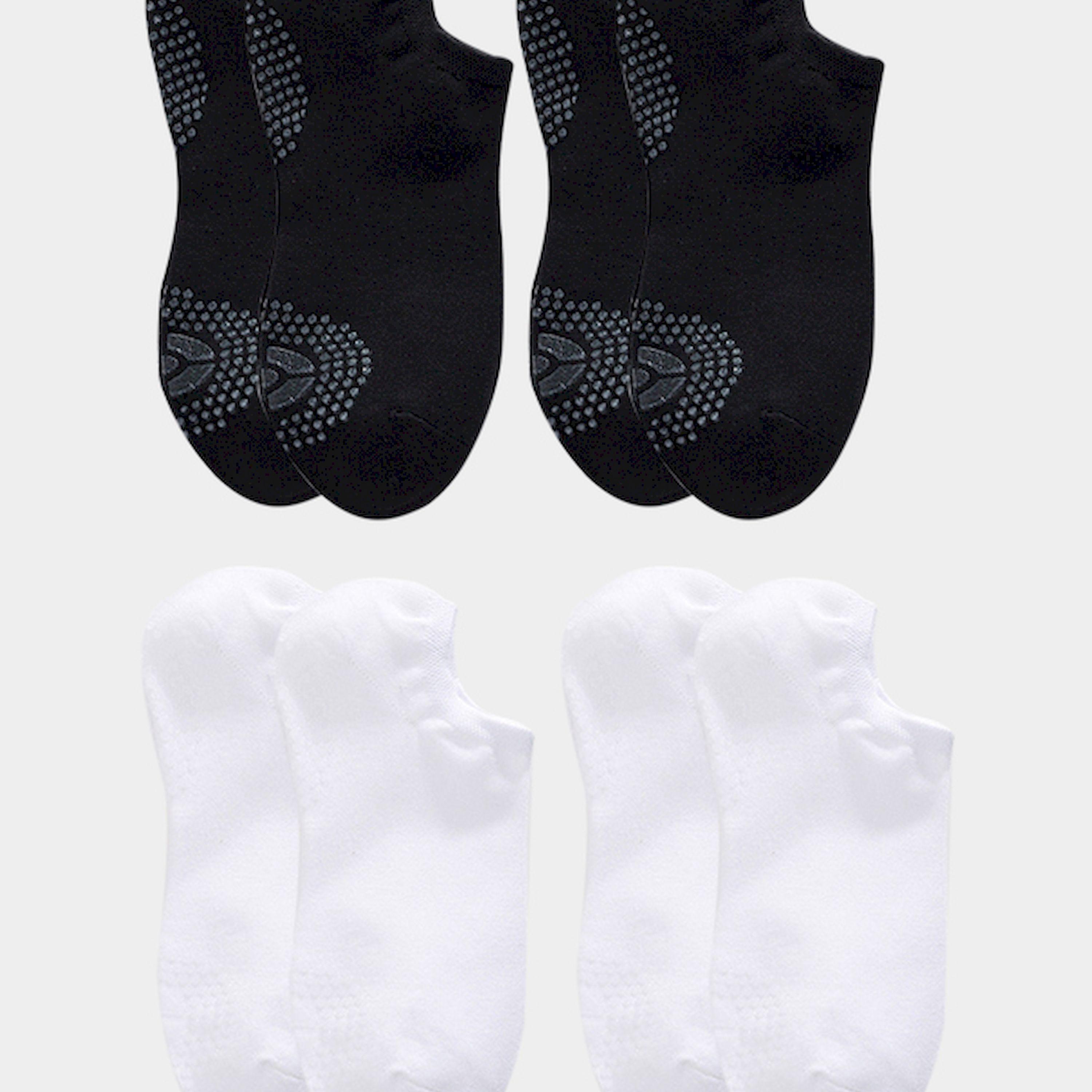 Styli Set Of 4 -  Silicon Pad Base Active Low Cut Yoga Socks-sports-gear-gym-image-1