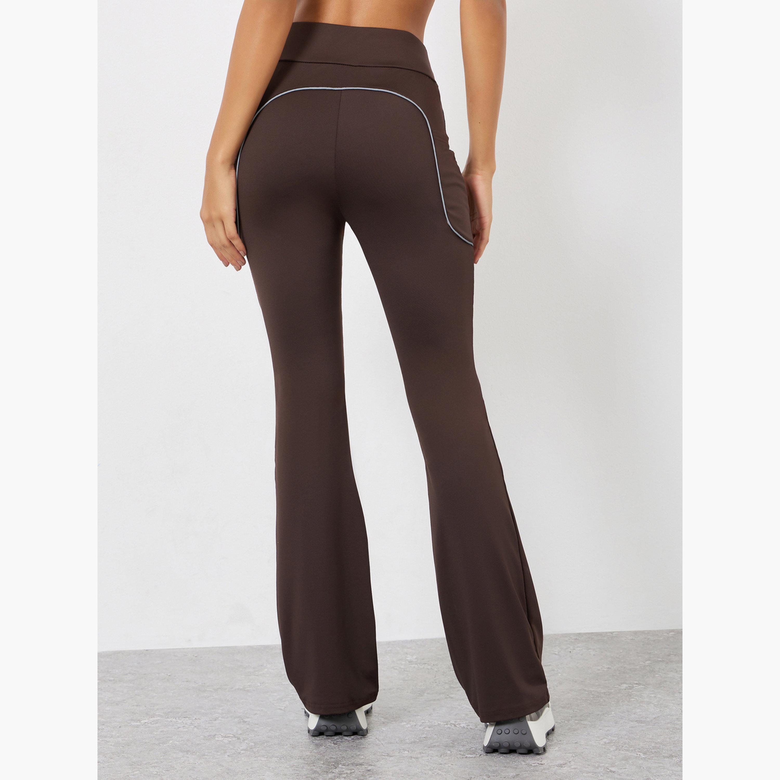 ستايلي - فيزون واسع الساق بجيب وشريط عاكس خلفي-women-clothing-sportswearandactivewear-bottoms-leggings-image-5